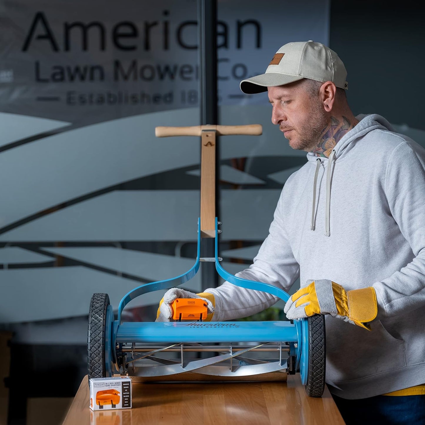 Reel Mower Sharpening Kit | Manual Blade Sharpener